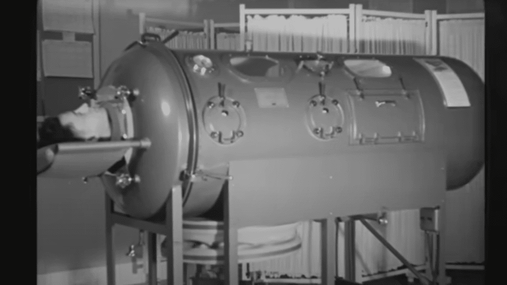 What is the iron lung and how does it work?